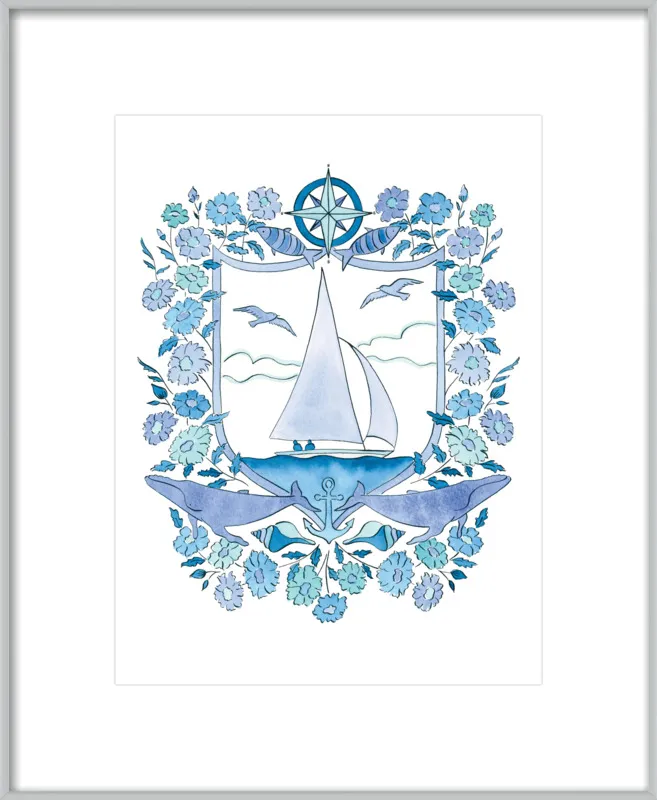 Setting Sail by Rachel Rogers for Artfully Walls