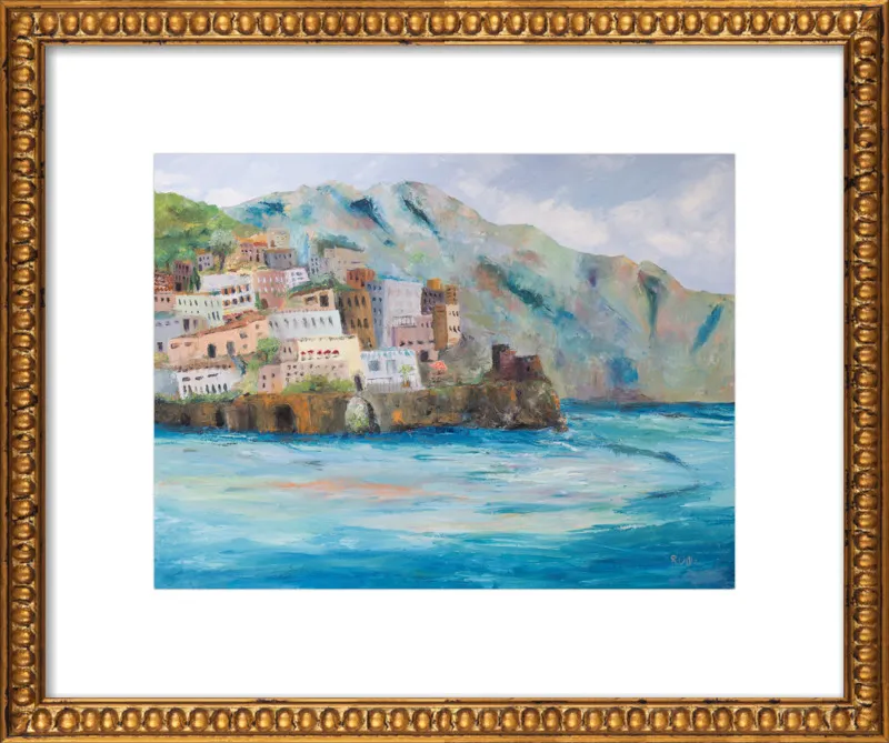 Amalfi Coast by Renee A Ortiz for Artfully Walls