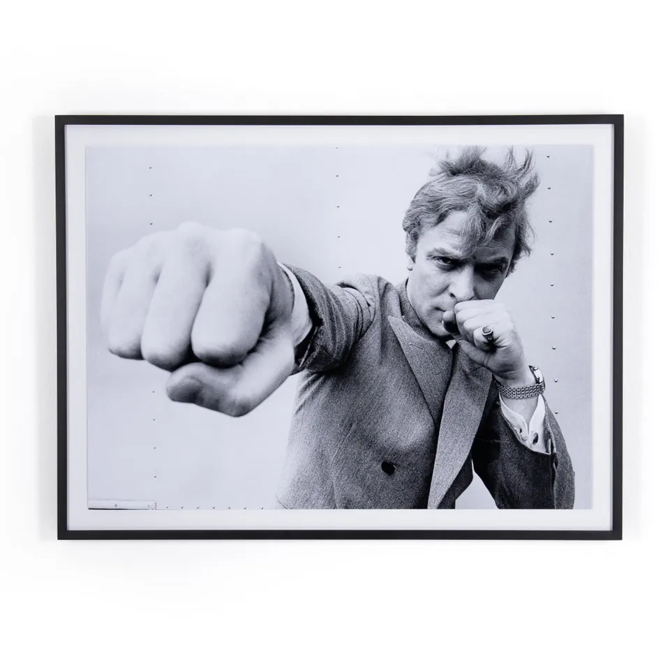 Michael Caine Punch by Getty Images - Black