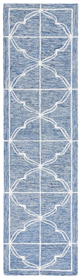 Lauren Ralph Lauren Collection Mabel Rug, Navy/Ivory, 2'3" x 8'
