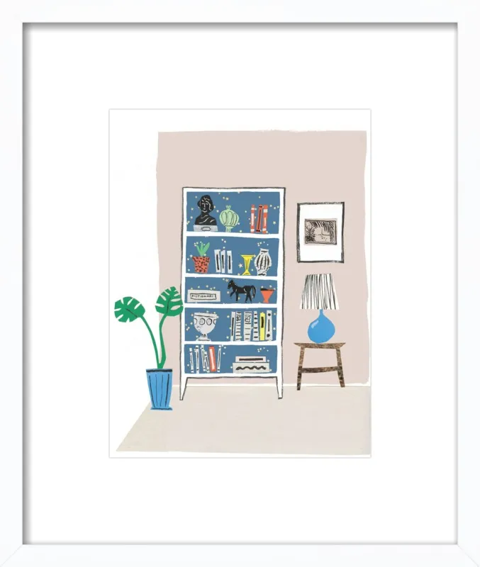 Shelfie by Danielle Kroll for Artfully Walls