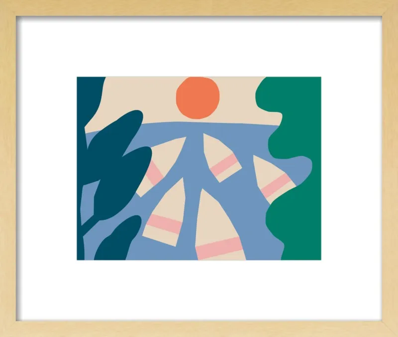 Tripoli Horizon by Anna Kovecses for Artfully Walls