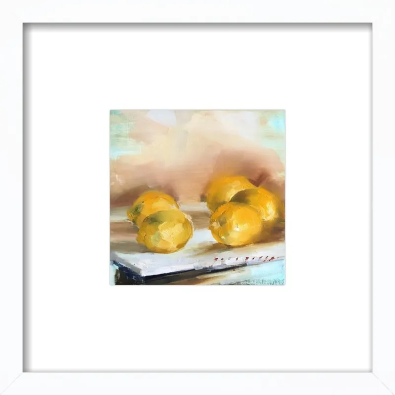 "Lemons" by Georgesse Gomez for Artfully Walls