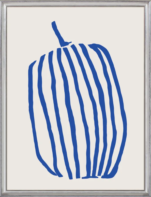 Striped pumpkin by Jessica Nielsen for Artfully Walls