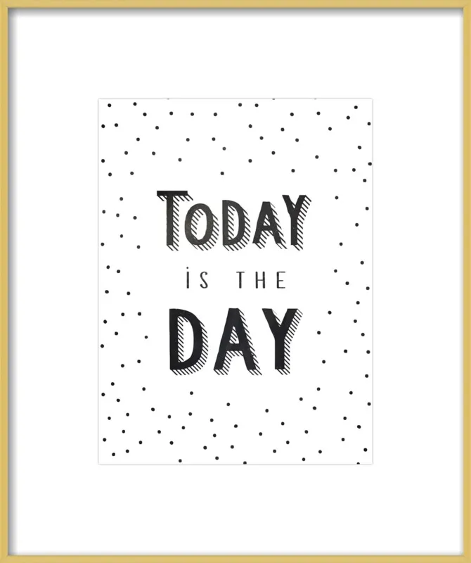 Today is the day by Lonneke de Roos - Kind of Style for Artfully Walls