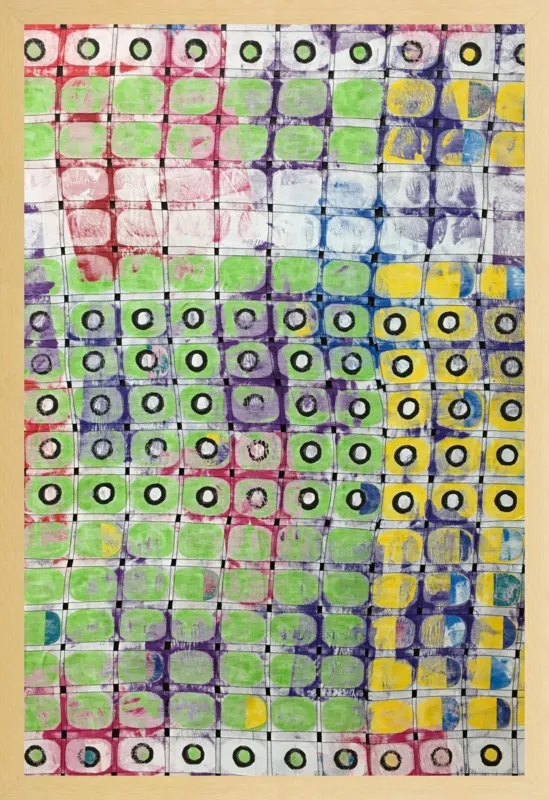 Fence Trade in Color #3 by Jeanne Williamson for Artfully Walls