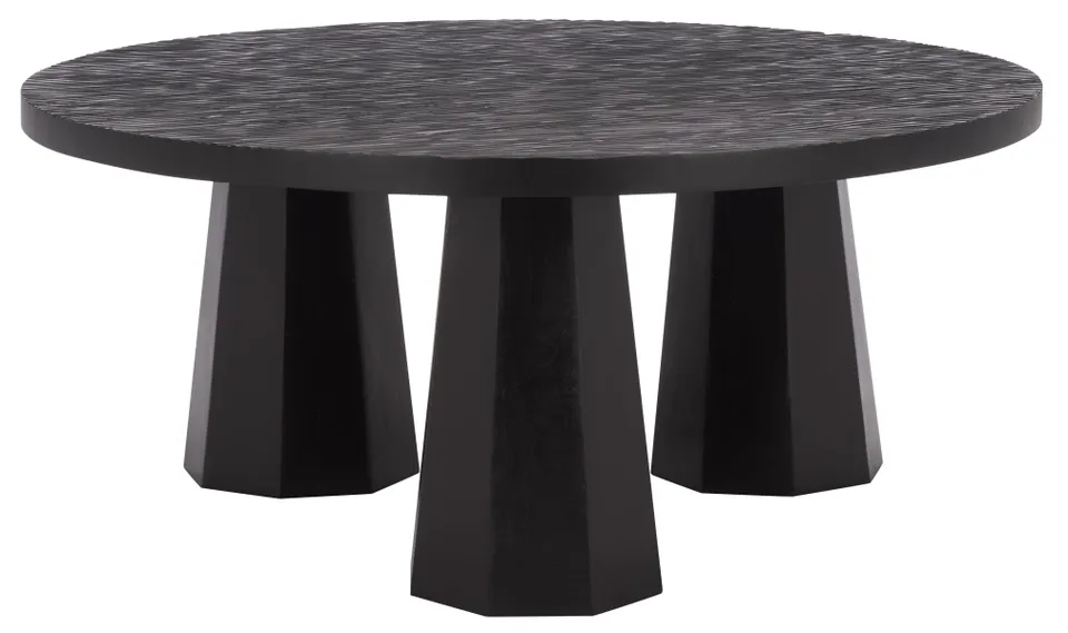 Petraclara Wood Coffee Table - Black