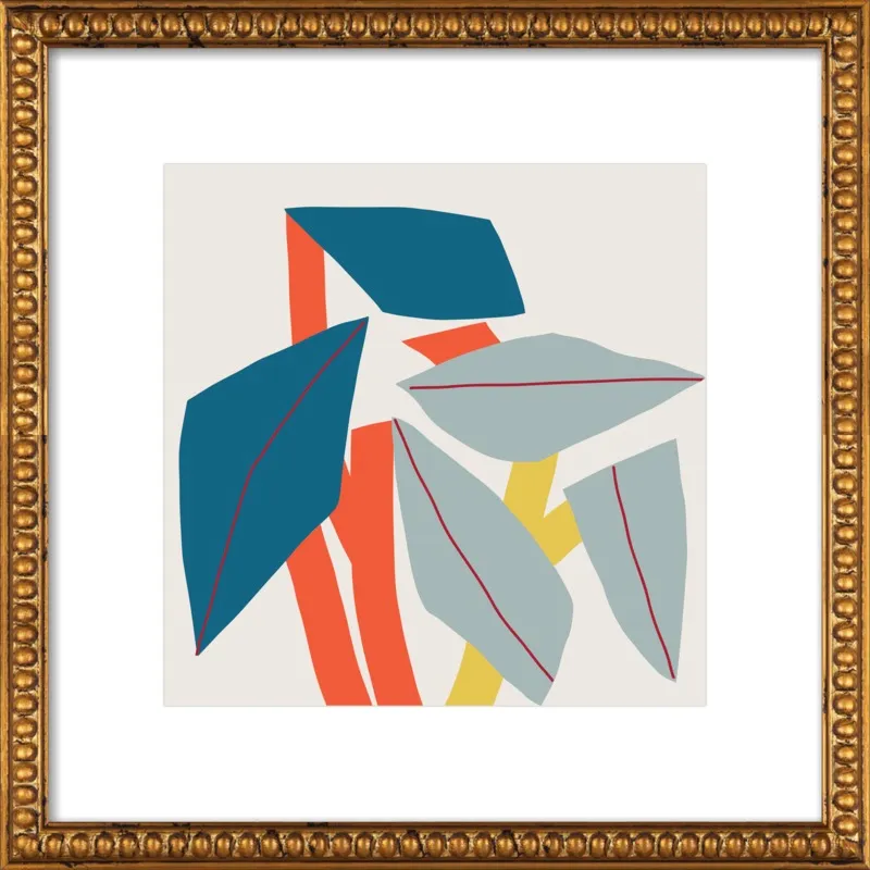 Colourful leaves by Jessica Nielsen for Artfully Walls