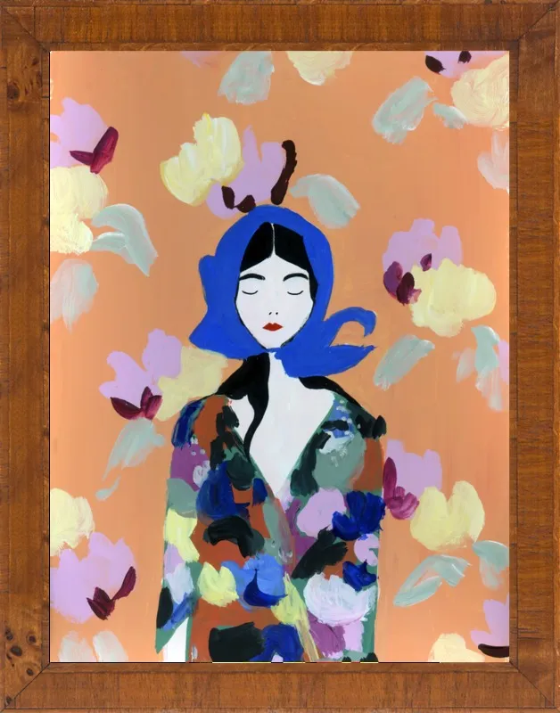 Nina by KT Smail for Artfully Walls