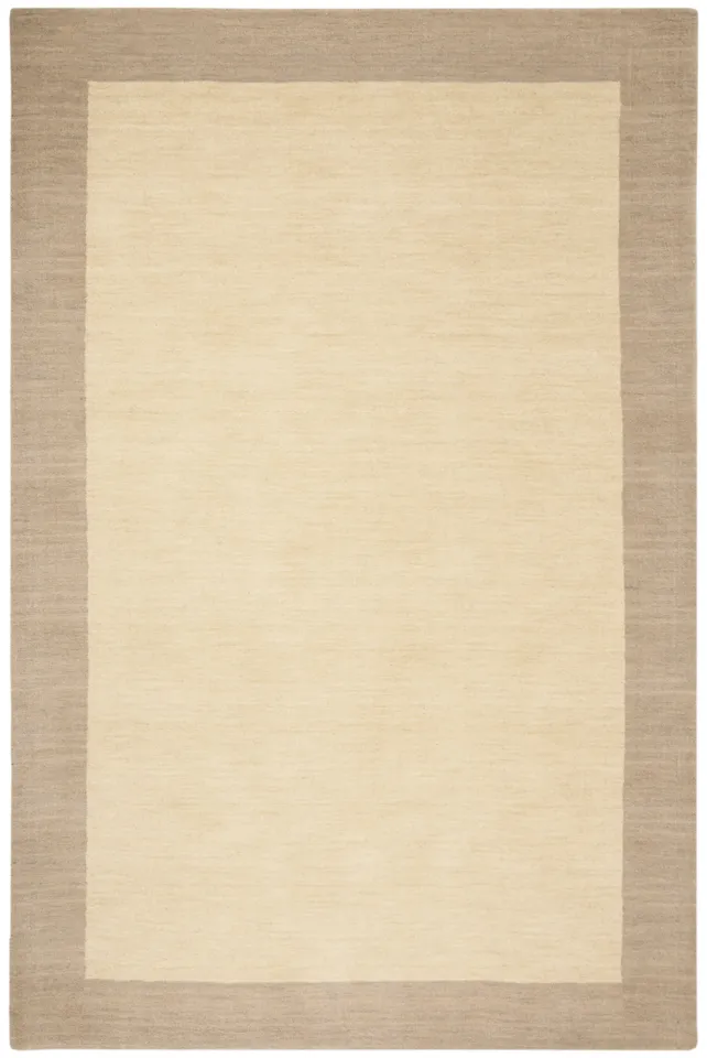 Arlo Home Hand Loomed Area Rug, HIM587B, Ivory/Beige,  5' X 8'