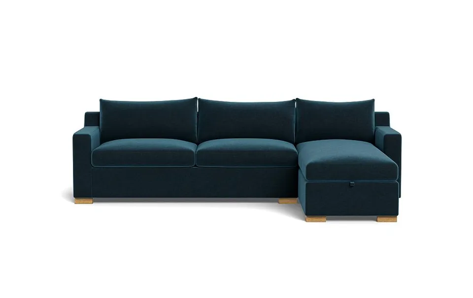 Sloan Right Chaise Sleeper Storage Sectional