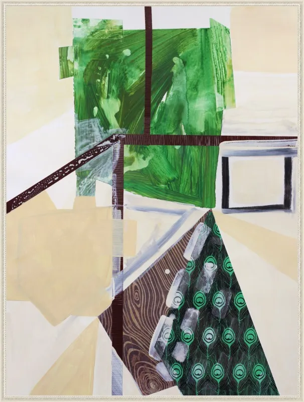 Abstract Study (trail map) by Pamela Staker for Artfully Walls