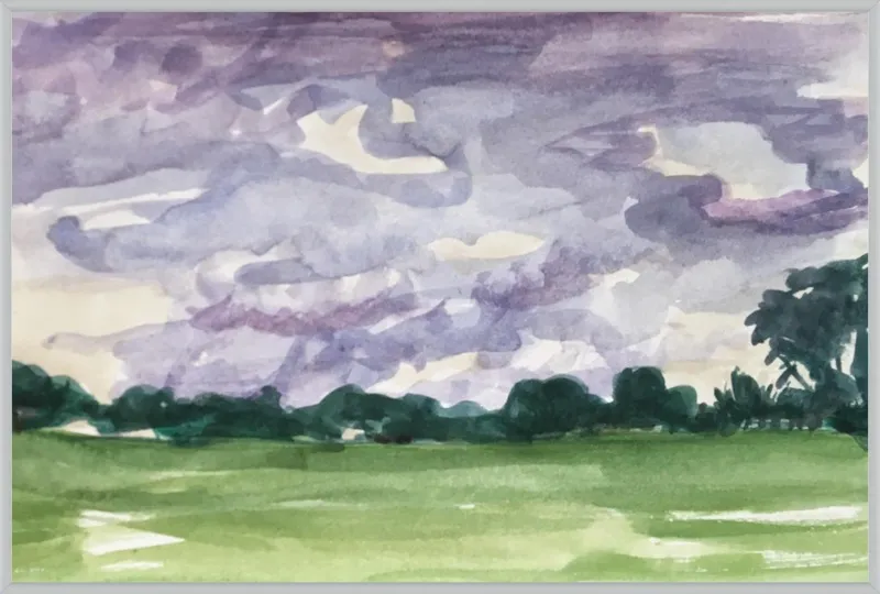 Summer Sky, Late by Megan Williamson for Artfully Walls