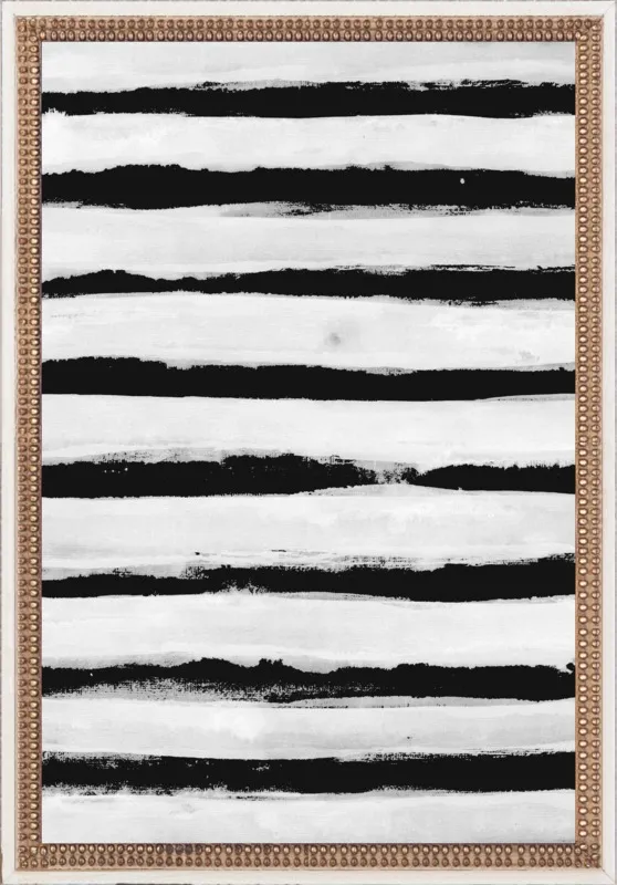Black and White Stripes by Georgiana Paraschiv for Artfully Walls