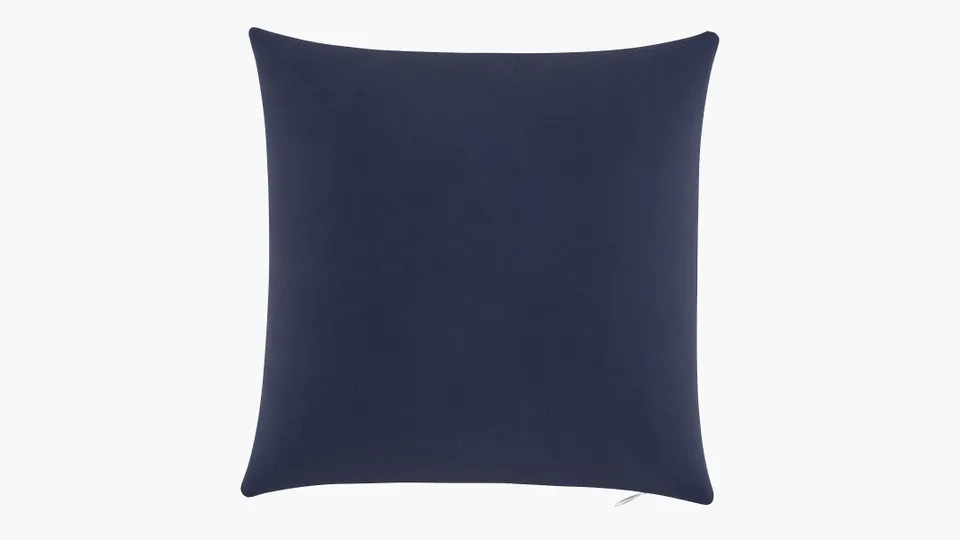 Throw Pillow 16", Navy Classic Velvet, 16" x 16"