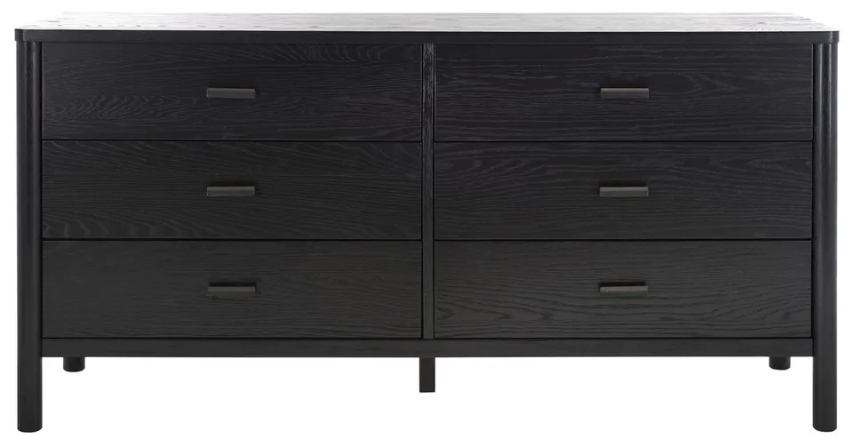 Jaylessa Wood Dresser - Black