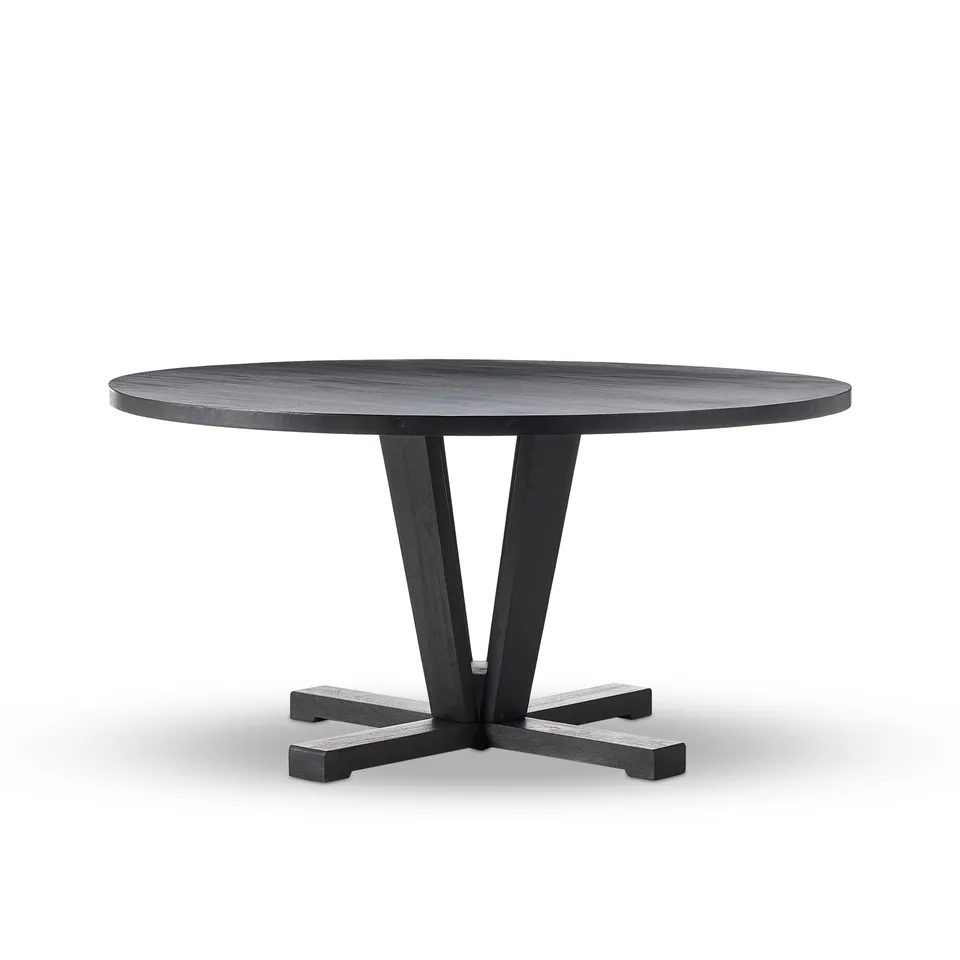 Cobain Dining Table-Flint Black