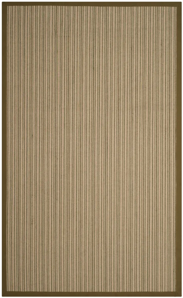 Arlo Home Woven Area Rug, NF132A, Multi/Green,  5' X 8'
