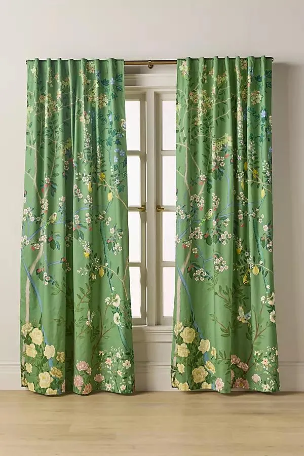 Wynnie Cotton Printed Curtain