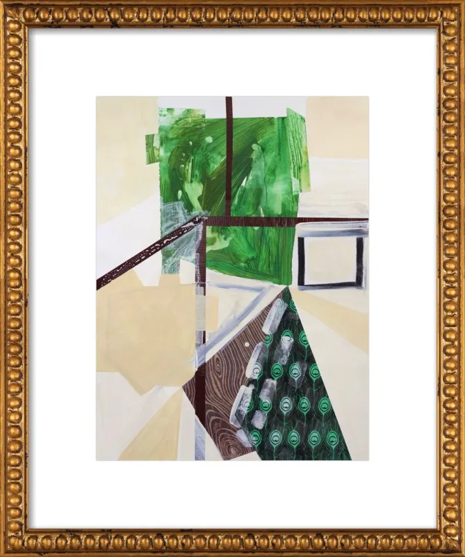 Abstract Study (trail map) by Pamela Staker for Artfully Walls