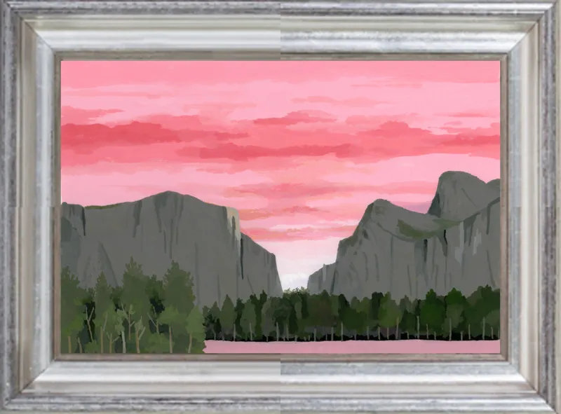 Dawn of Yosemite Park by Hiroyuki Izutsu for Artfully Walls