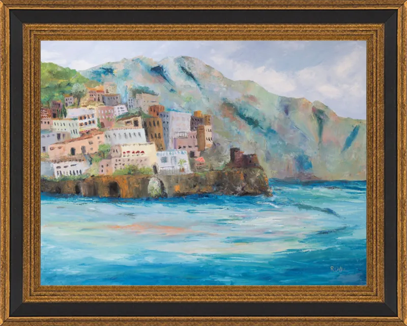 Amalfi Coast by Renee A Ortiz for Artfully Walls