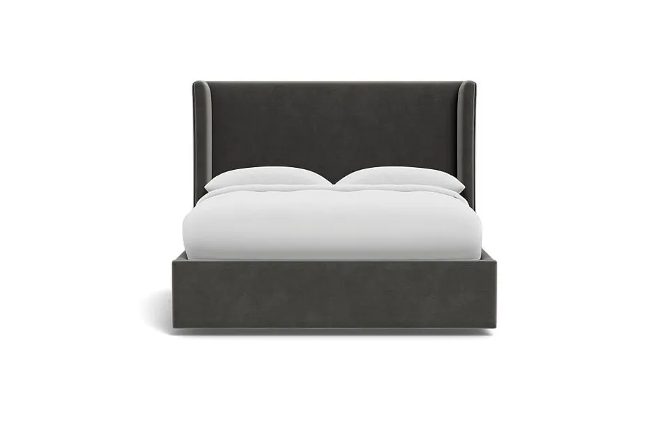 Graham Upholstered Bed with Contrast Piping and Storage Option