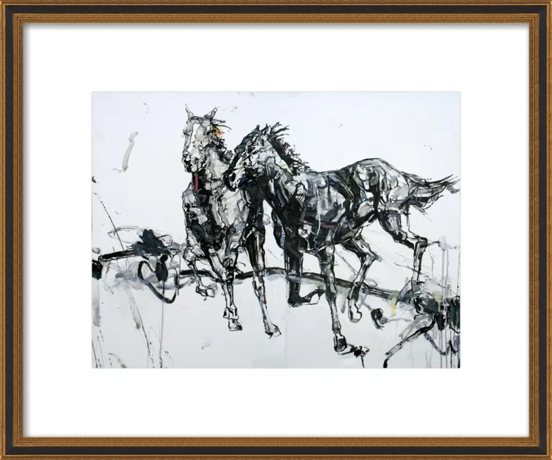The Races by Shao Y. Zhang for Artfully Walls