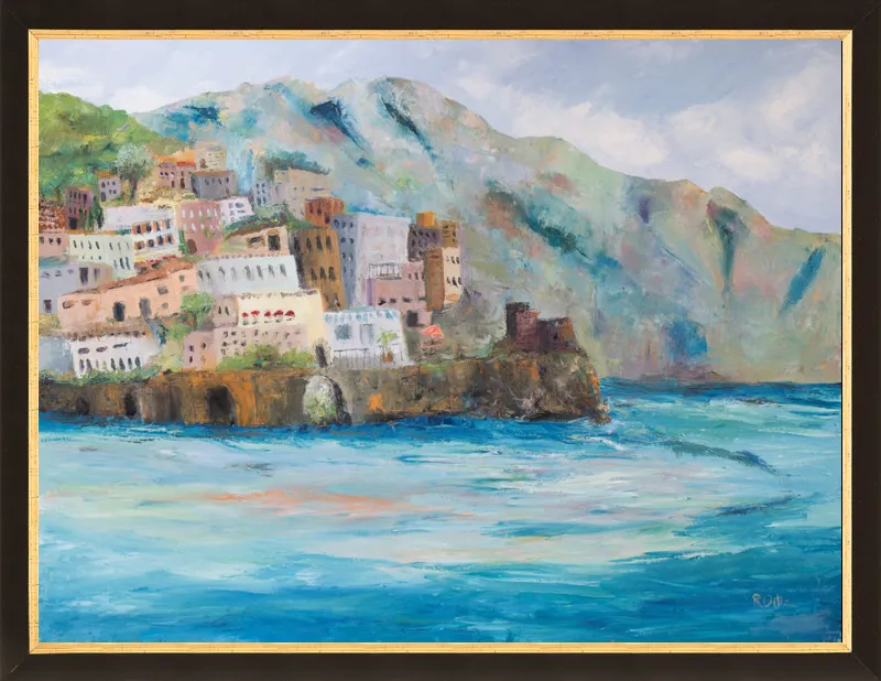 Amalfi Coast by Renee A Ortiz for Artfully Walls