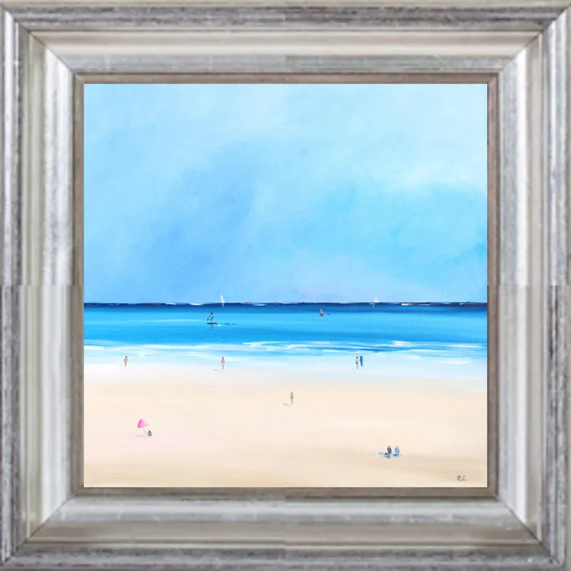 Smooth Ocean Sale by Caroline Chriss  for Artfully Walls
