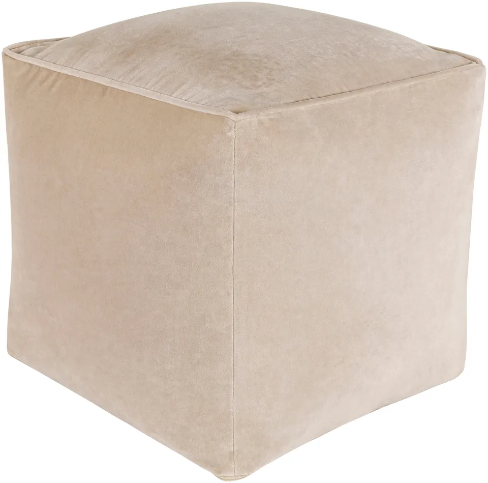 Cotton Velvet nan Pouf