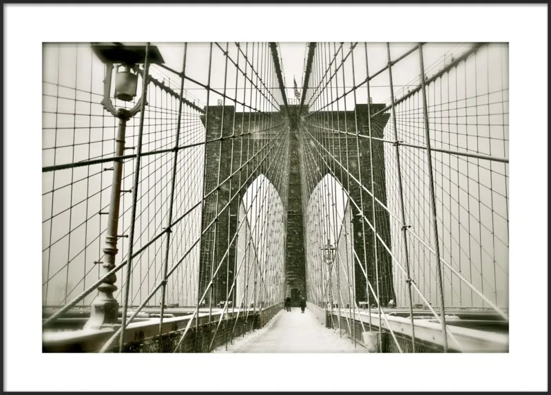 Brooklyn Bridge by Sivan Askayo for Artfully Walls