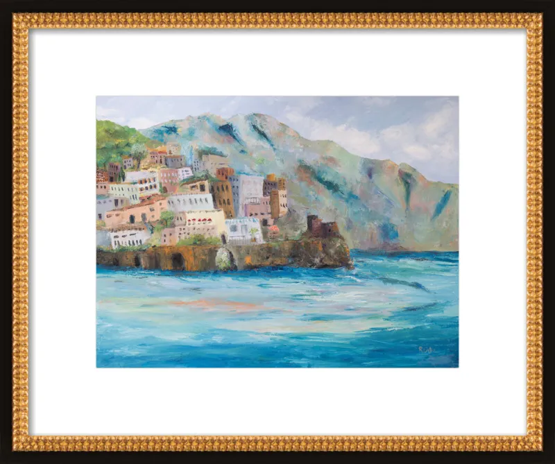 Amalfi Coast by Renee A Ortiz for Artfully Walls