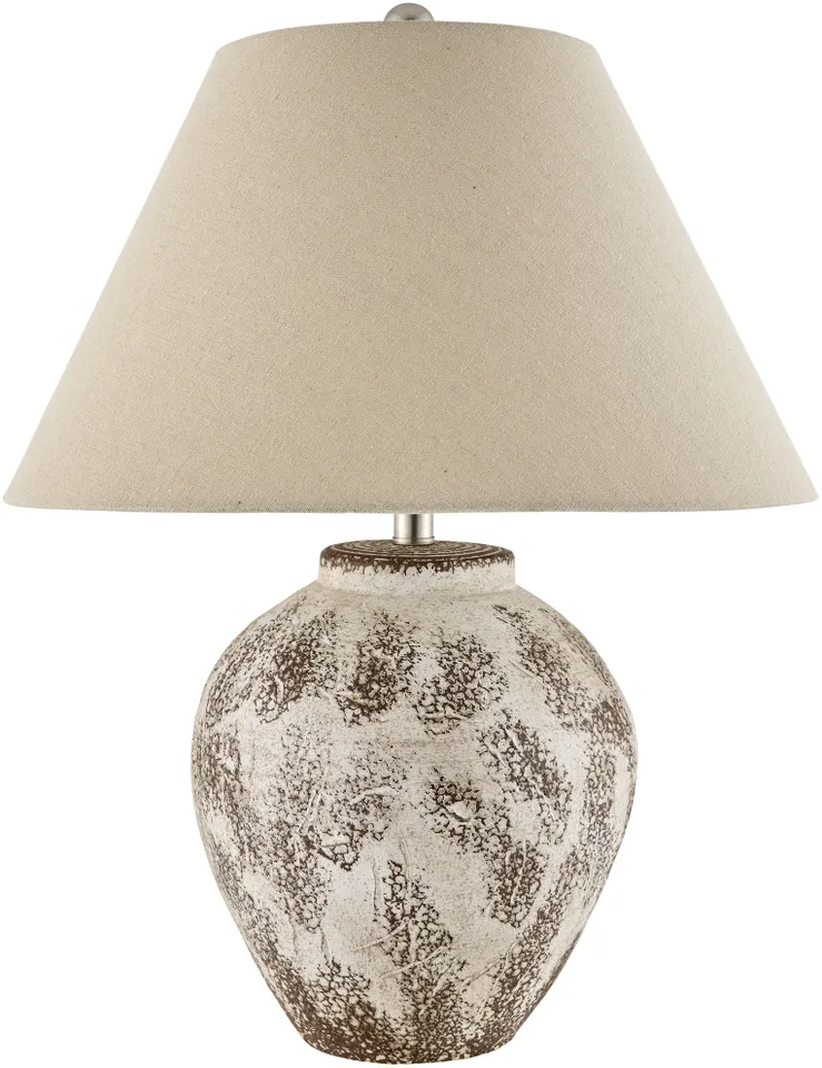 Kremis  Hand Finished 24"H x 19"W x 19"D Accent Table Lamp