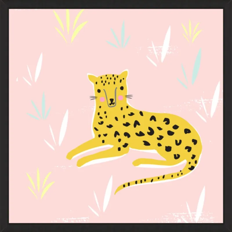 Little Amur Leopard by Lizzie Mackay for Artfully Walls