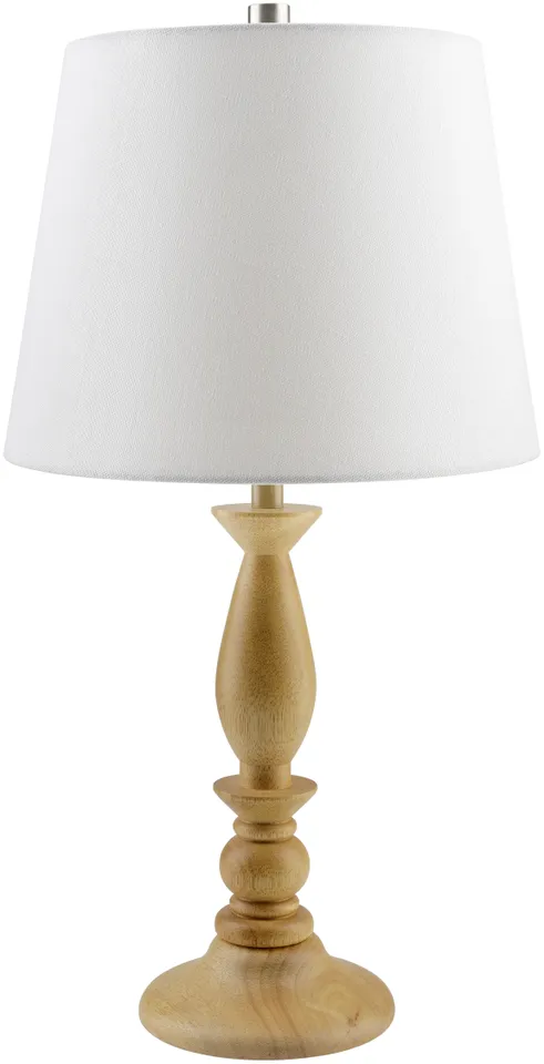 Kauri  Painted 22"H x 12"W x 12"D Accent Table Lamp