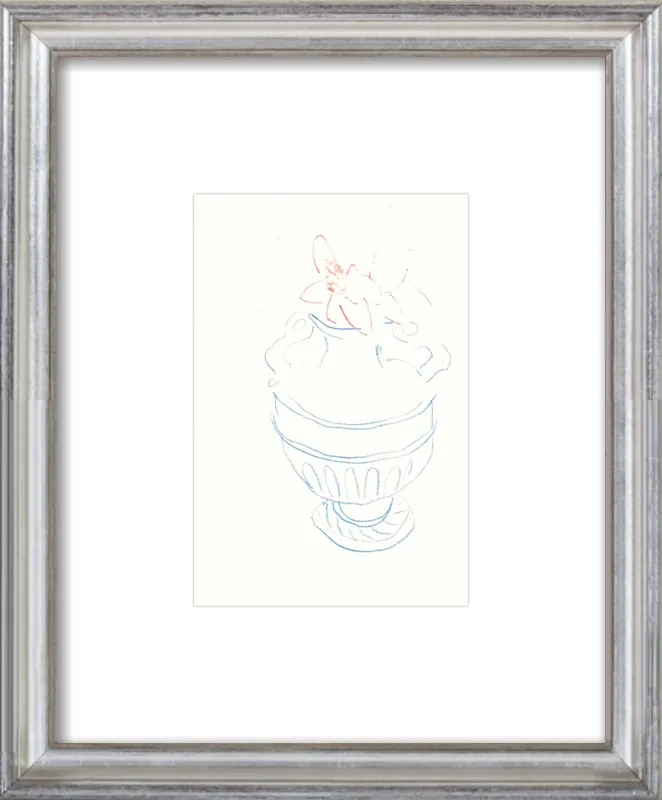 Sevres vase by Shanti Shea An for Artfully Walls