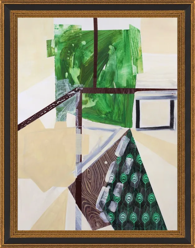 Abstract Study (trail map) by Pamela Staker for Artfully Walls