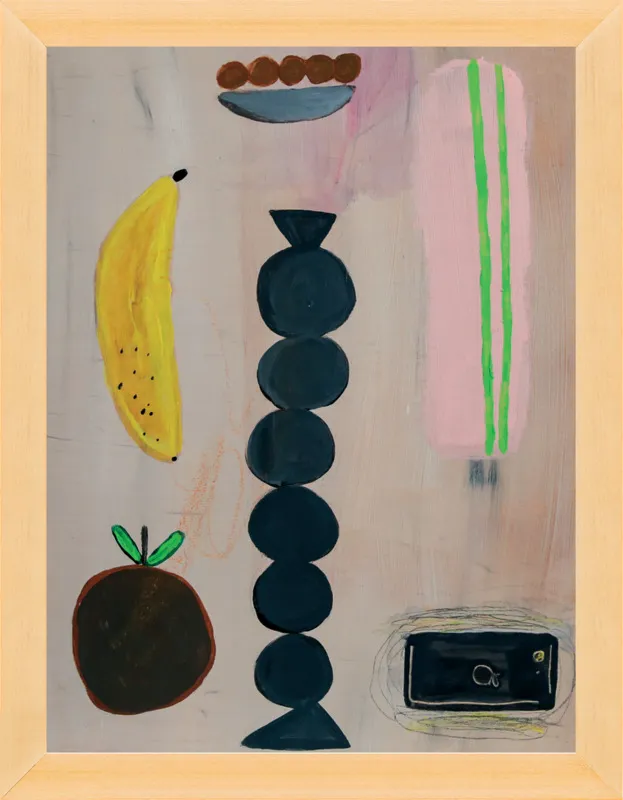 Still life with a phone vibration by Agata Królak for Artfully Walls
