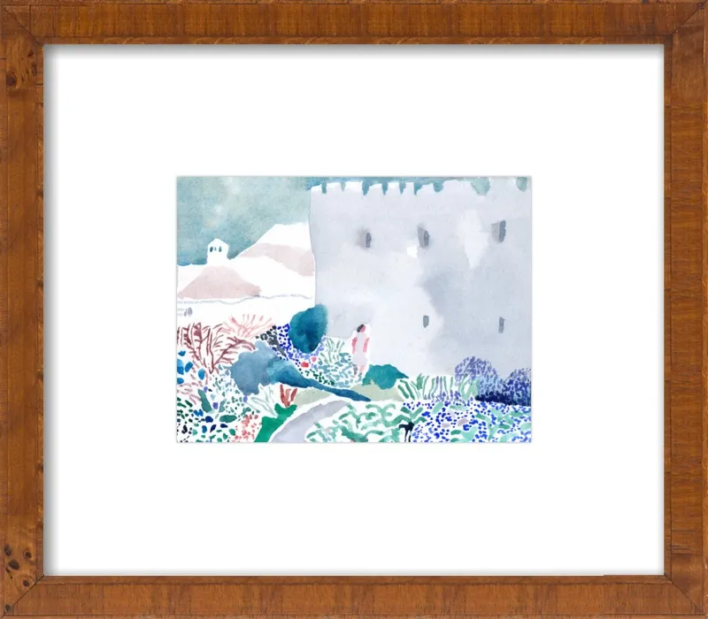 Castle Flowers by Charlotte Ager for Artfully Walls