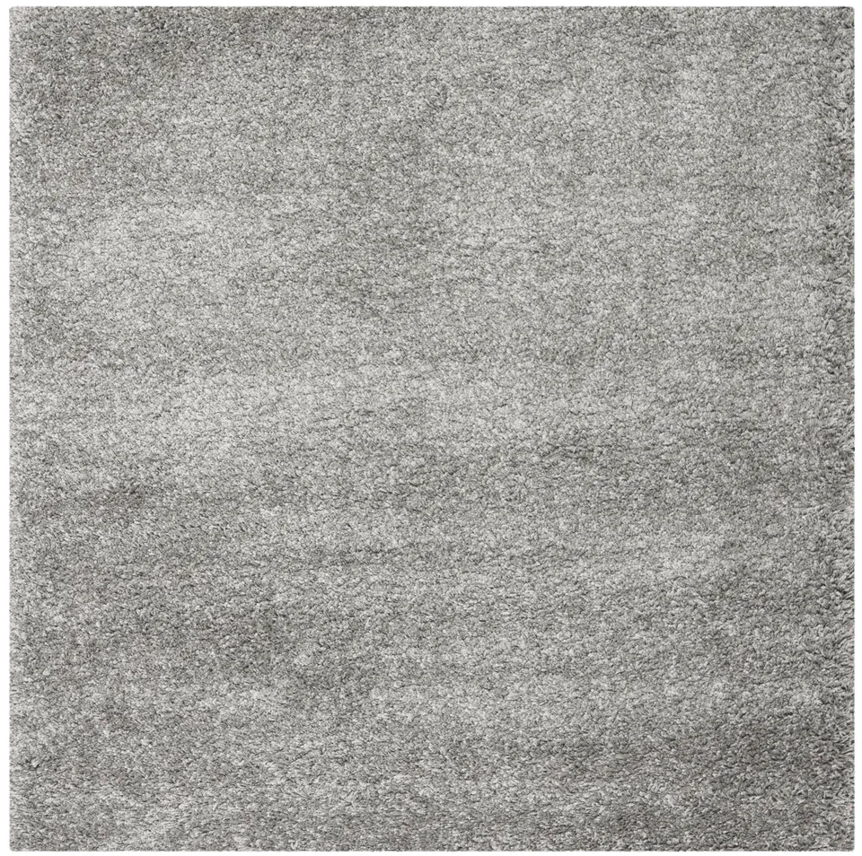 Arlo Home Woven Area Rug, SGN725-7575, Silver,  6' 7" X 6' 7" Square