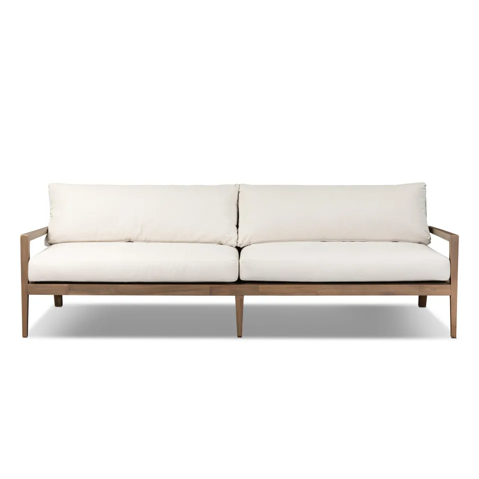 Amaya Outdoor Sofa-94" - Lorel Ivory