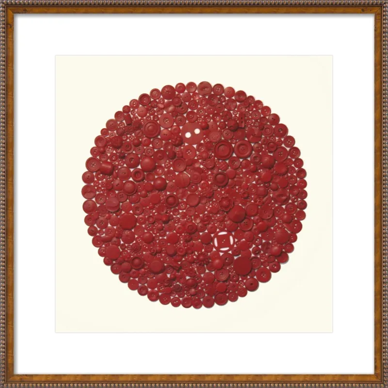 Red Target by Emeline Tate for Artfully Walls