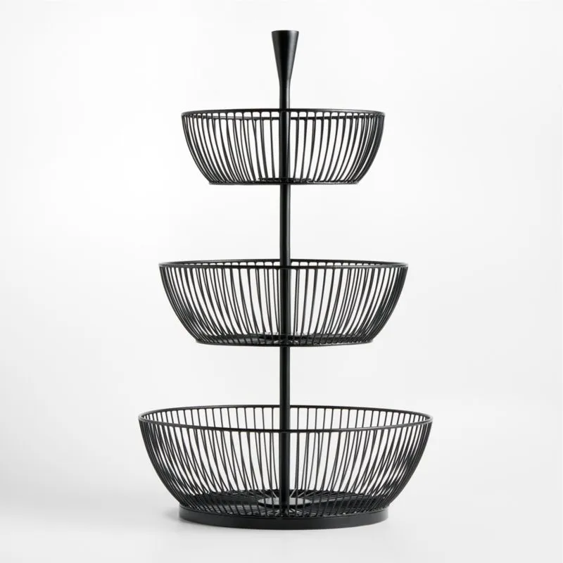 Arlo Metal 3-Tier Fruit Basket