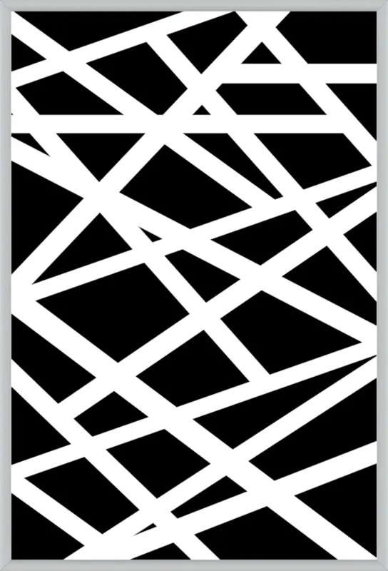 Criss Cross by Emine Ortega for Artfully Walls