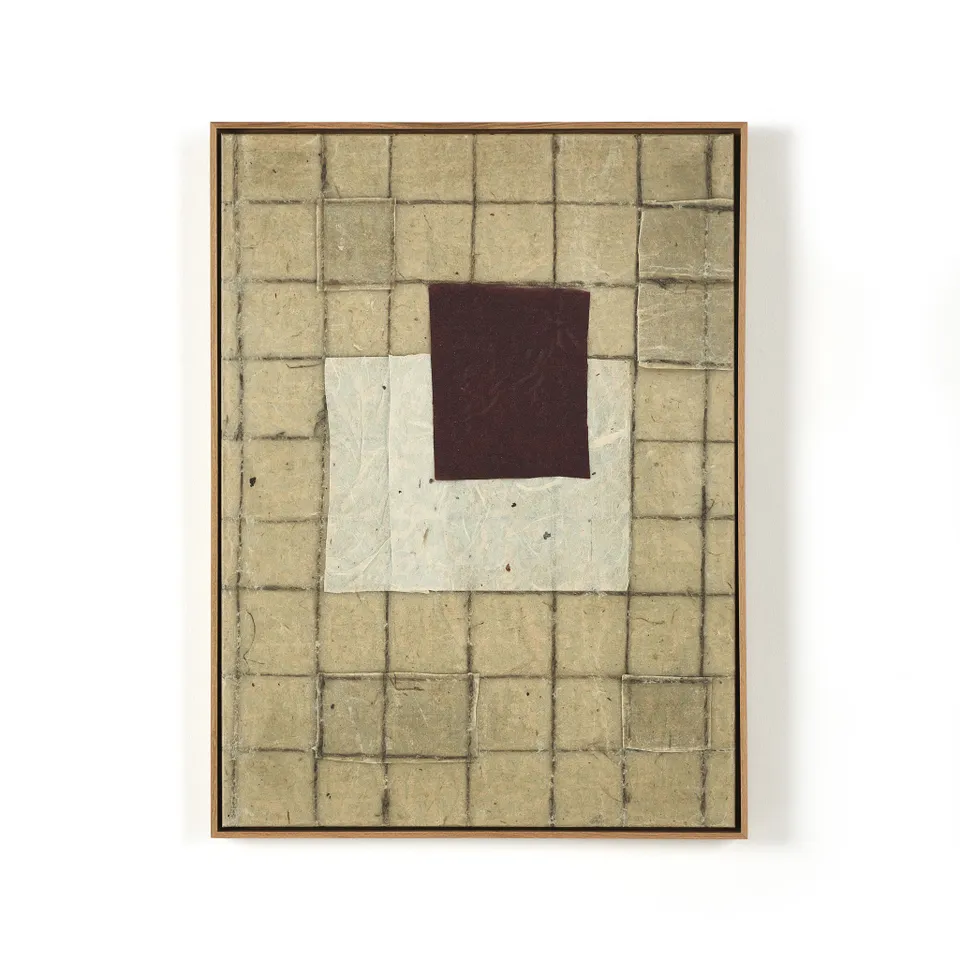 Grid-Seoul III by Jade Dacay - Vertical Grain White Oak Floater