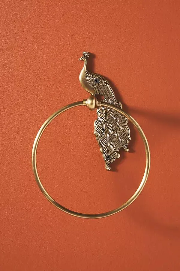 Ida Peacock Towel Ring