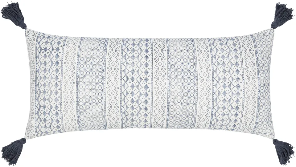 Janya JNY-002 14"L x 32"W Polyester Filled Pillow