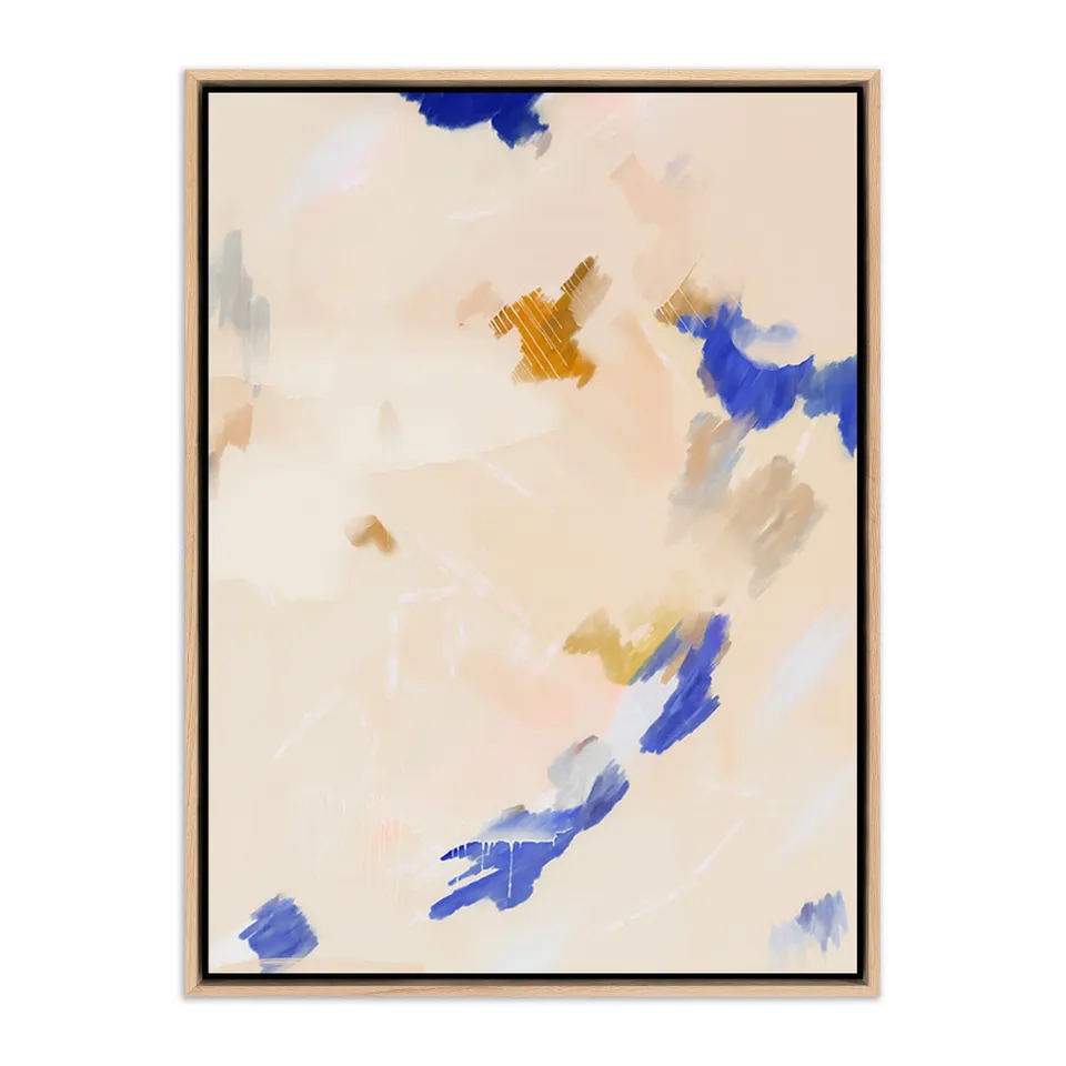 Unfolding No 2 by Patricia Vargas - Vertical Grain White Oak Floater