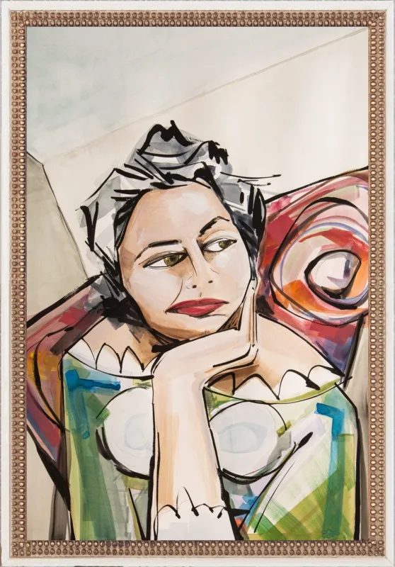 Ponder by Becky Aubry for Artfully Walls